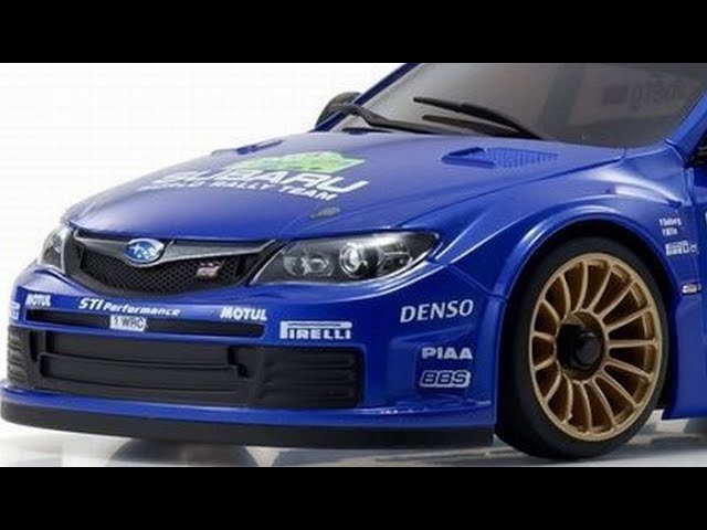 インドアですぐ遊べるラジコン！】ミニッツAWD スバル インプレッサ