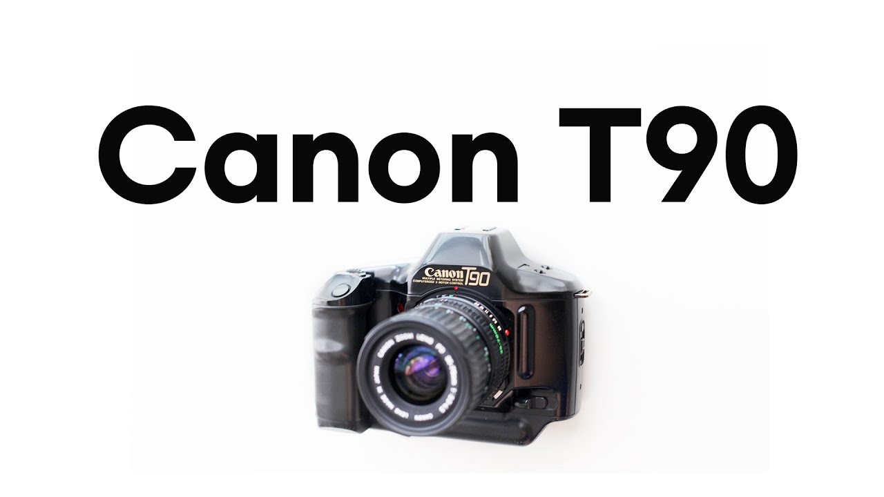 Canon T90 film camera. tank or camera - YouTube