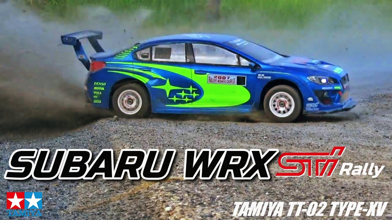 タミヤTT-02TYPE-XV スバルWRX STi RALLYが欲しくなるビデオ WANT TT