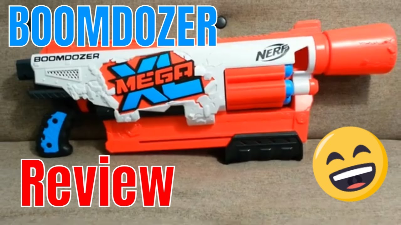 Nerf Mega XL Boom Dozer Unbox and Review - YouTube