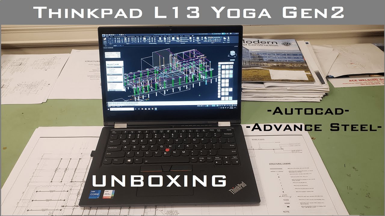 Thinkpad - L13 Yoga Gen 2 - AUTOCAD - UNBOXING. - YouTube