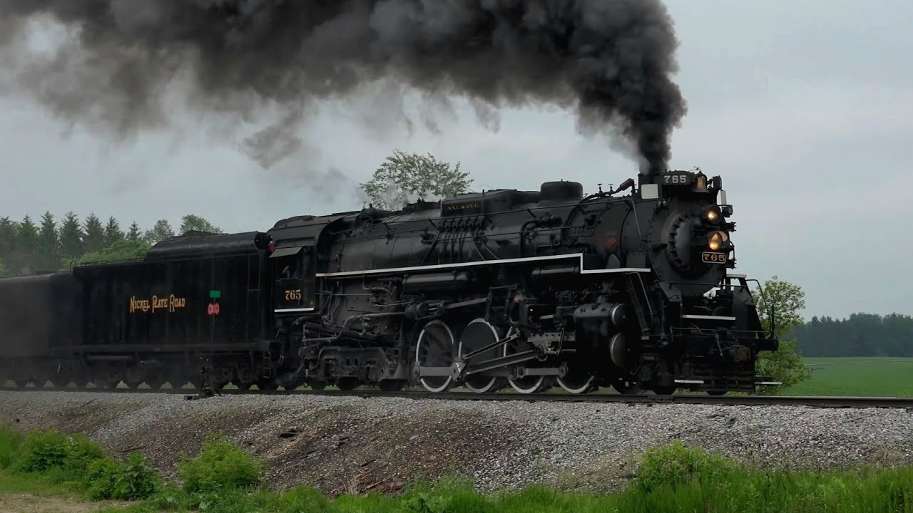 Nickel Plate Road 765 - Tri-State Scenic Steam Special 2025 [4K