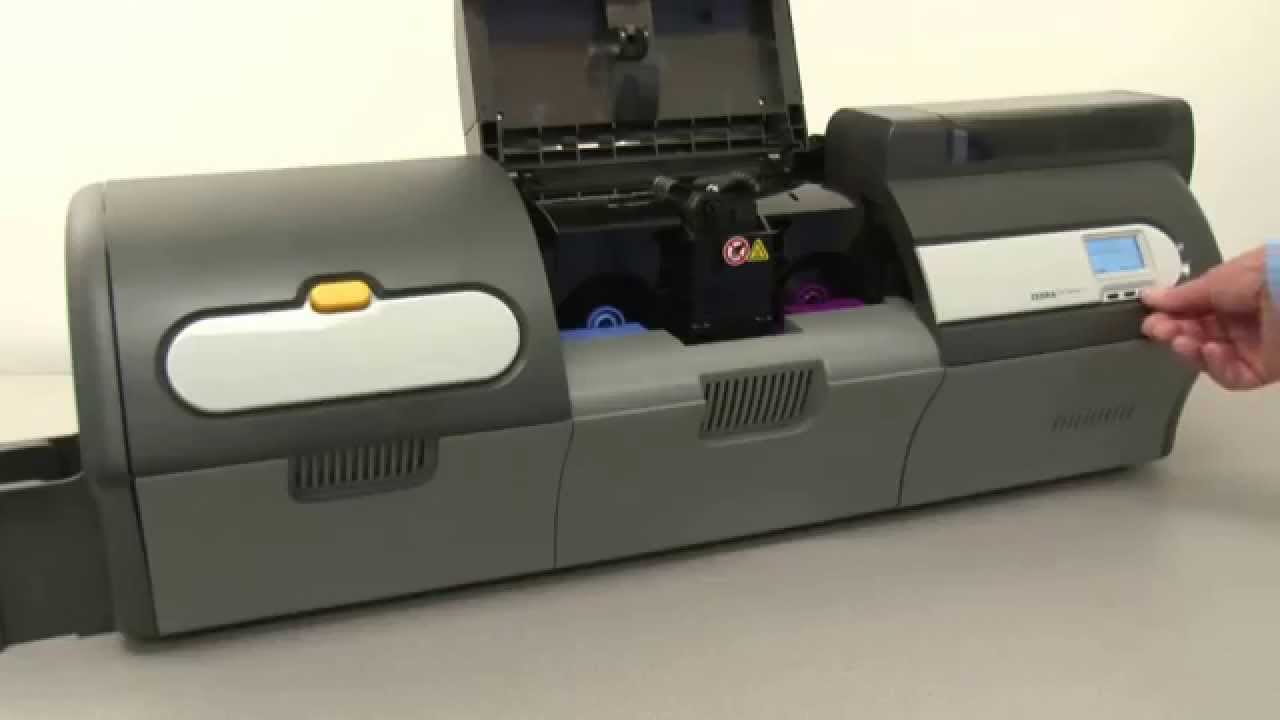 Clean Laminator Card Path on the Zebra ZXP Series Printer - YouTube