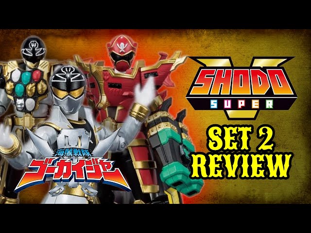 REVIEW: SHODO Super Kaizoku Sentai Gokaiger Set 2! Only Figures of