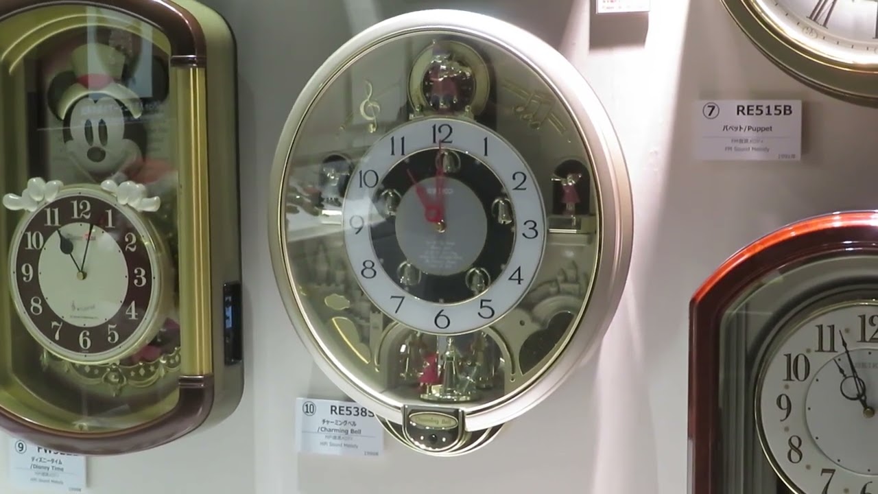 セイコーミュージアム「セイコーからくり時計の世界Ⅱ」～Charming