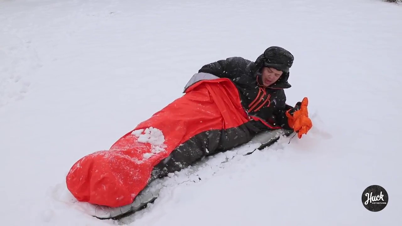 Rab Alphine Bivi Snow review in Denver - YouTube