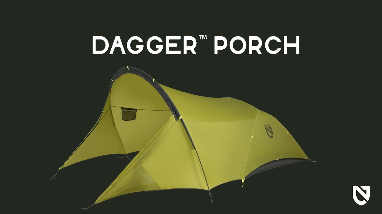 NEMO | Dagger Porch Camping Tent - YouTube