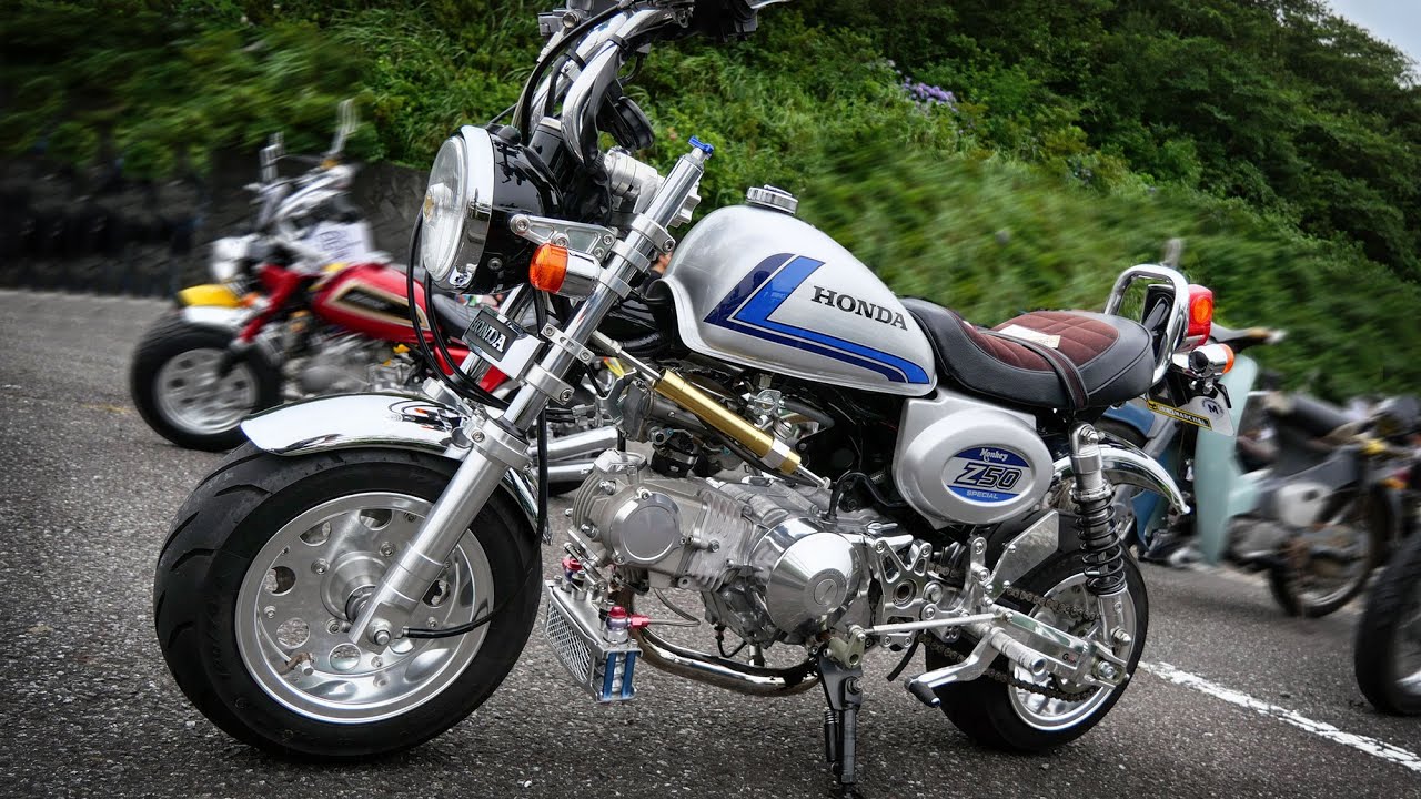 ホンダ モンキー スペシャル Z50J スペンサー改 - YouTube