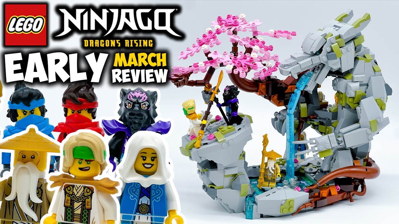 LEGO NINJAGO 71819 Dragon Stone Shrine's secrets revealed