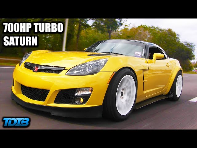 A 700HP Saturn Sky is Hilariously Dumb - YouTube
