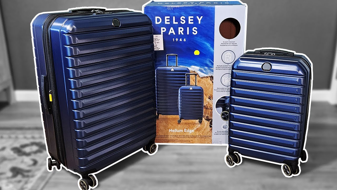 Delsey Paris Helium Edge Luggage 2 Pack - Review - YouTube