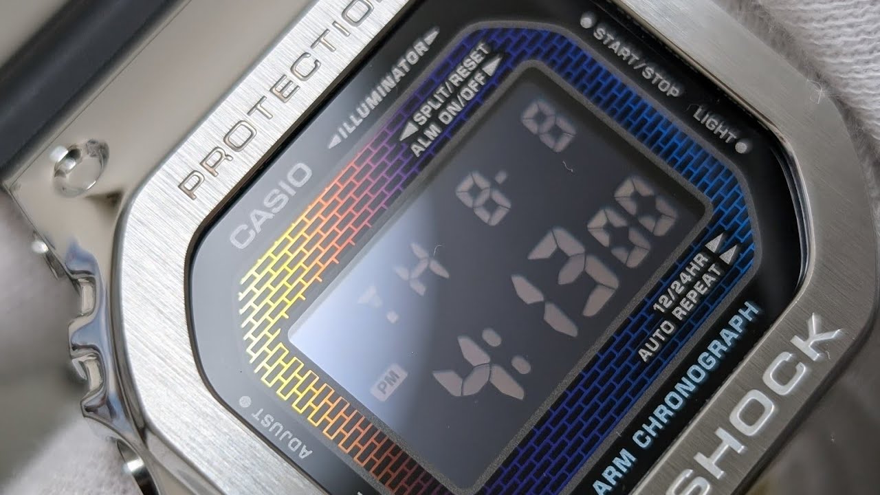 G【GM-5600RW-1JF】SHOCK - YouTube