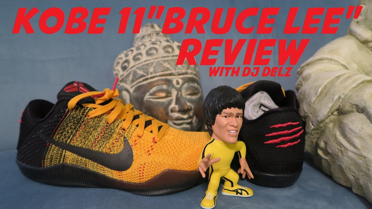 Nike Kobe 11 Bruce Lee XI Shoe Detailed Review + On Foot Look With