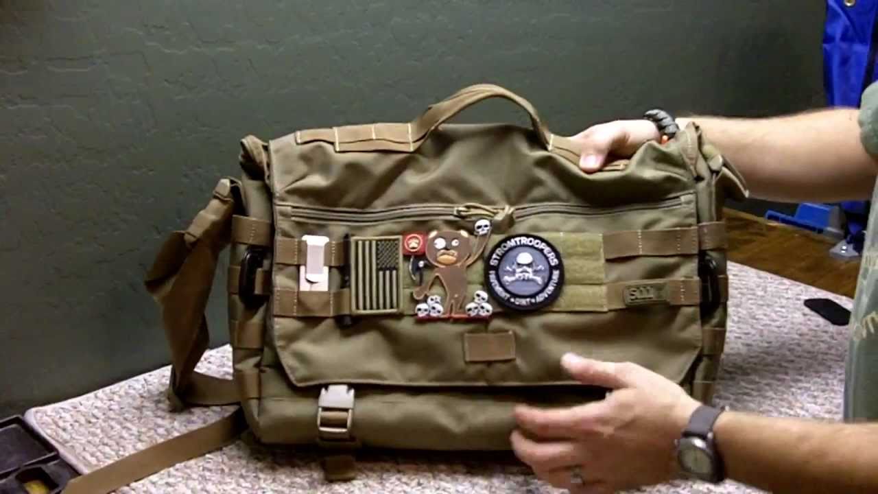 5.11 Tactical Rush Delivery Messenger Bag - YouTube