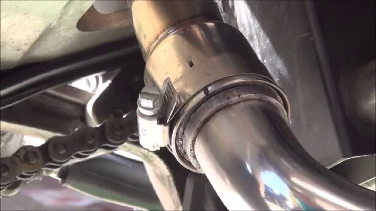 メンテ039】マフラーをがっちり固定！【エキパイ交換 おまけ編