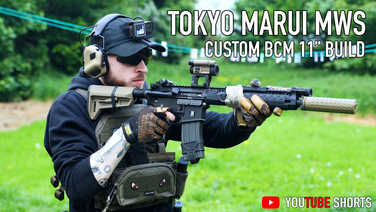 TOKYO MARUI M4A1 MWS GBBR | BCM MCMR Custom Build | #shorts - YouTube
