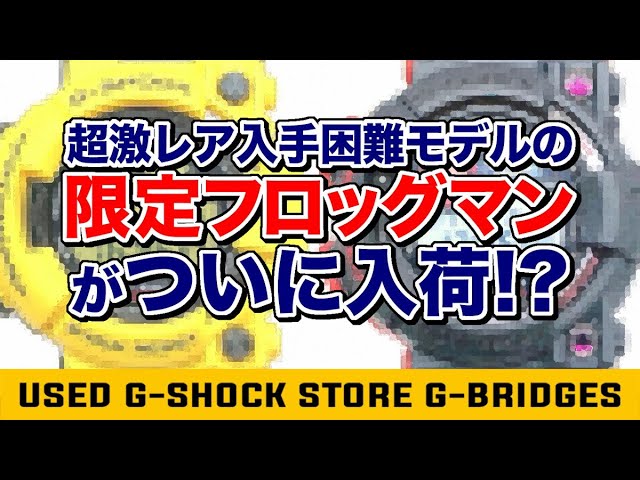 Super rare and hard to find model] The limited edition Frogman has