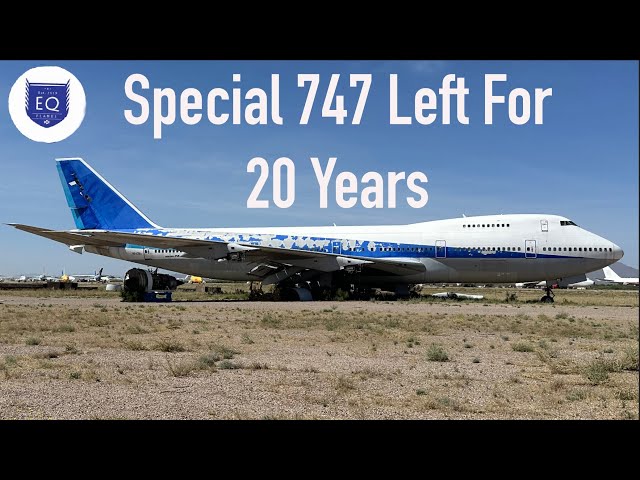 Exploring a Massive Rare And Abandoned Japanese ANA Boeing 747 100