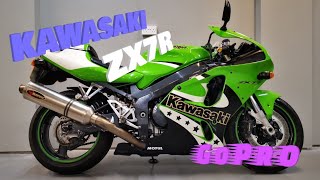 KAWASAKI ZX7R 2002 - YouTube