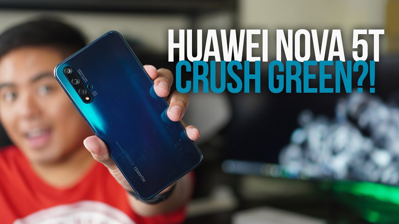 Huawei Nova 5T Crush Green is NOW AVAILABLE! - YouTube