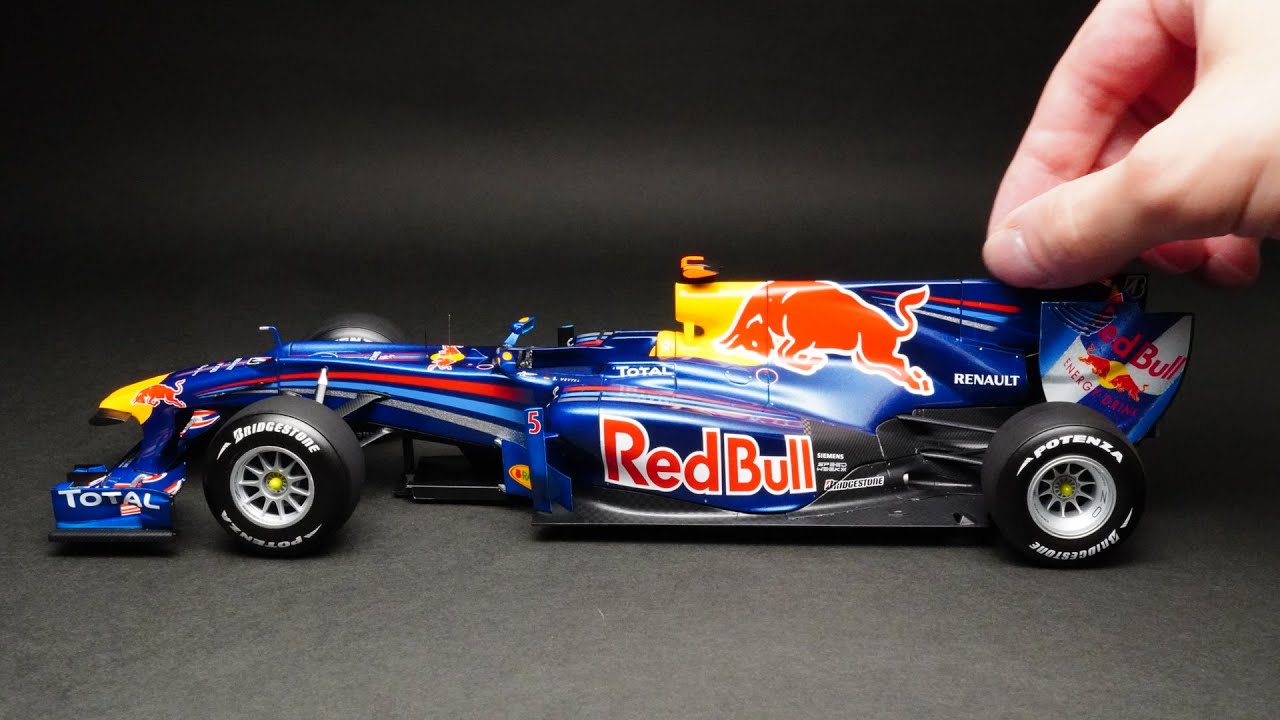 2】Building TAMIYA 1/20 Red Bull Racing Renault RB6-Assemble