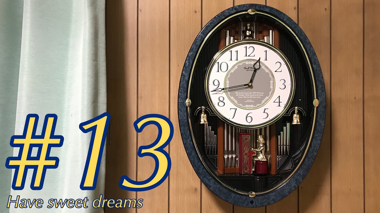 13】RHYTHM リズム時計 4MH750 SmallWorld スモールワールド マリオレ