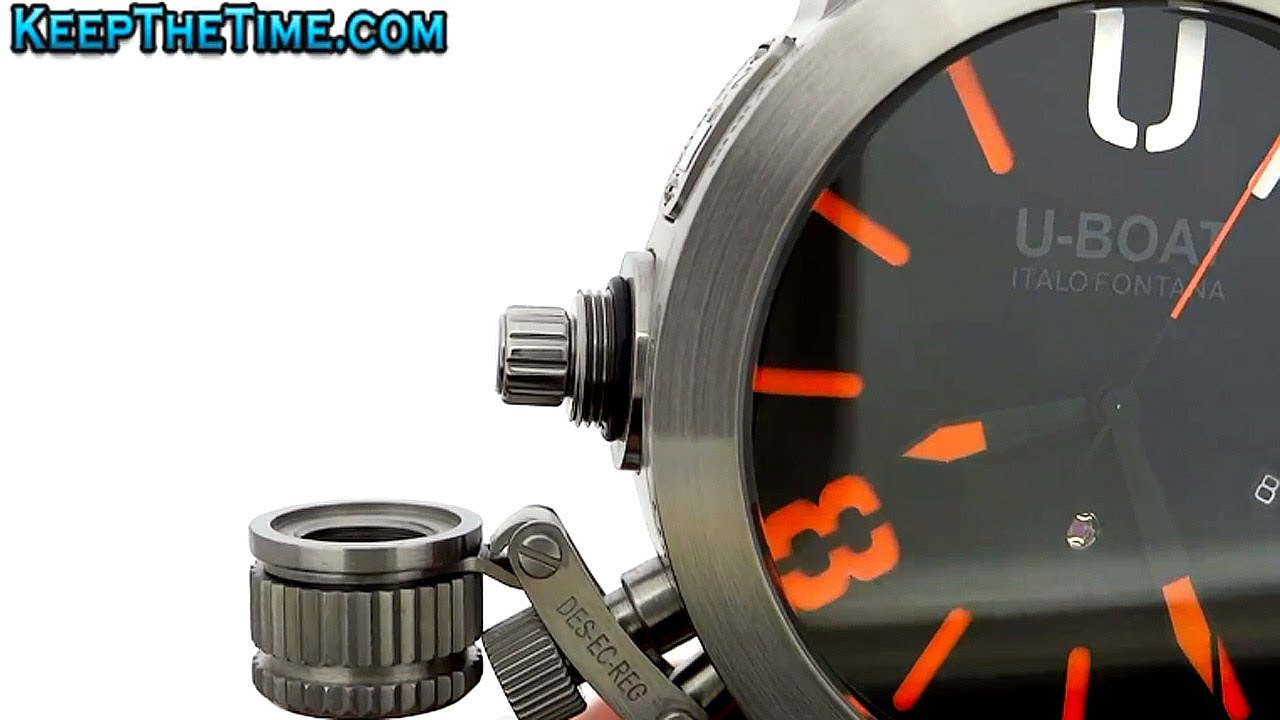 Huge U-Boat U1001 Limited Edition Watch (HD Video Review) - YouTube