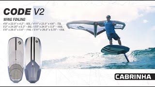 カブリナウイングフォイルボード コードV2