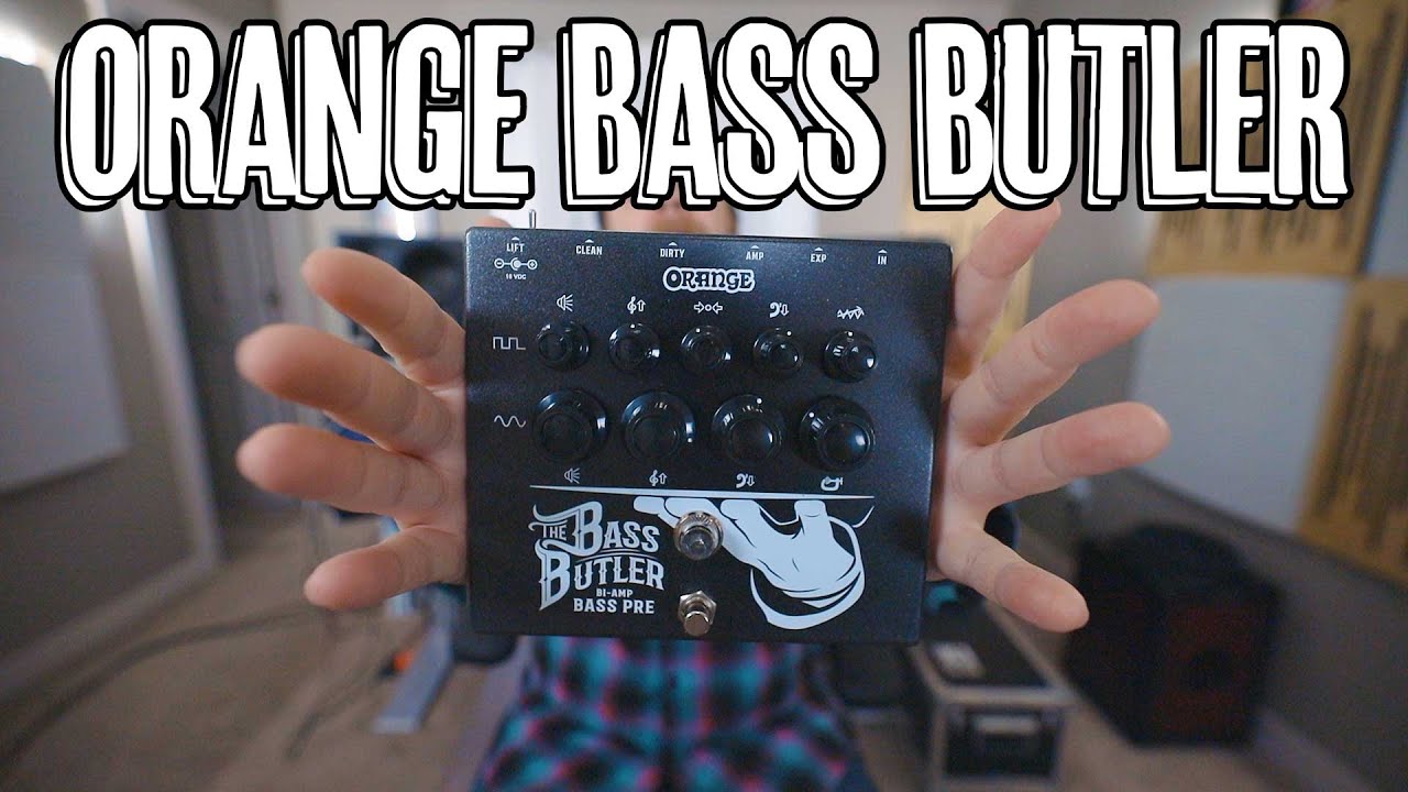 The Orange Bass Butler Bi-Amp Preamp! - YouTube