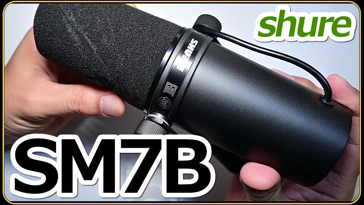 YouTube配信は王道マイク【Shure SM7B＋Yamaha AG03】を選んだ理由を