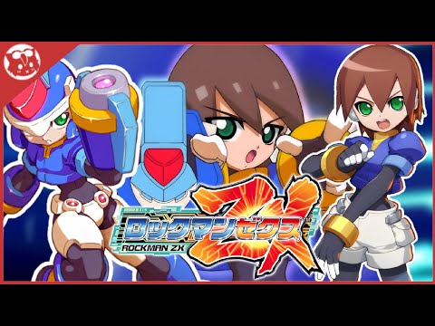 ロックマンZX】完全初見！ゼロから数百年後!?初の女の子ロックマン登場