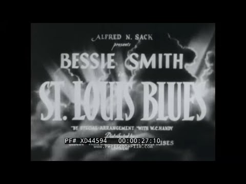1930s AFRICAN AMERICAN MUSICAL SOUNDIES BESSIE SMITH ST. LOUIS