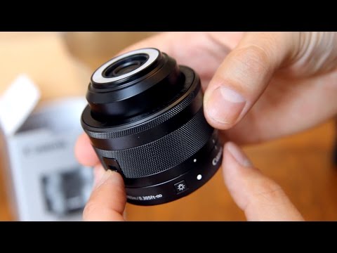 Canon EF-M 28mm f/3.5 IS STM Macro lens review with samples - YouTube