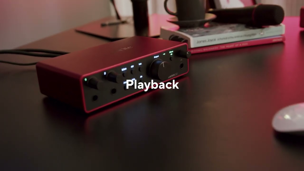 DAW（録音ソフトウェア）のセットアップ – Focusriteユーザーガイド