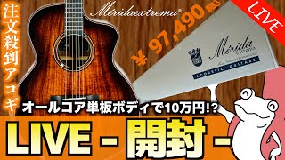 注文殺到】価格崩壊と話題の新作ギター『Merida / SCAR』開封