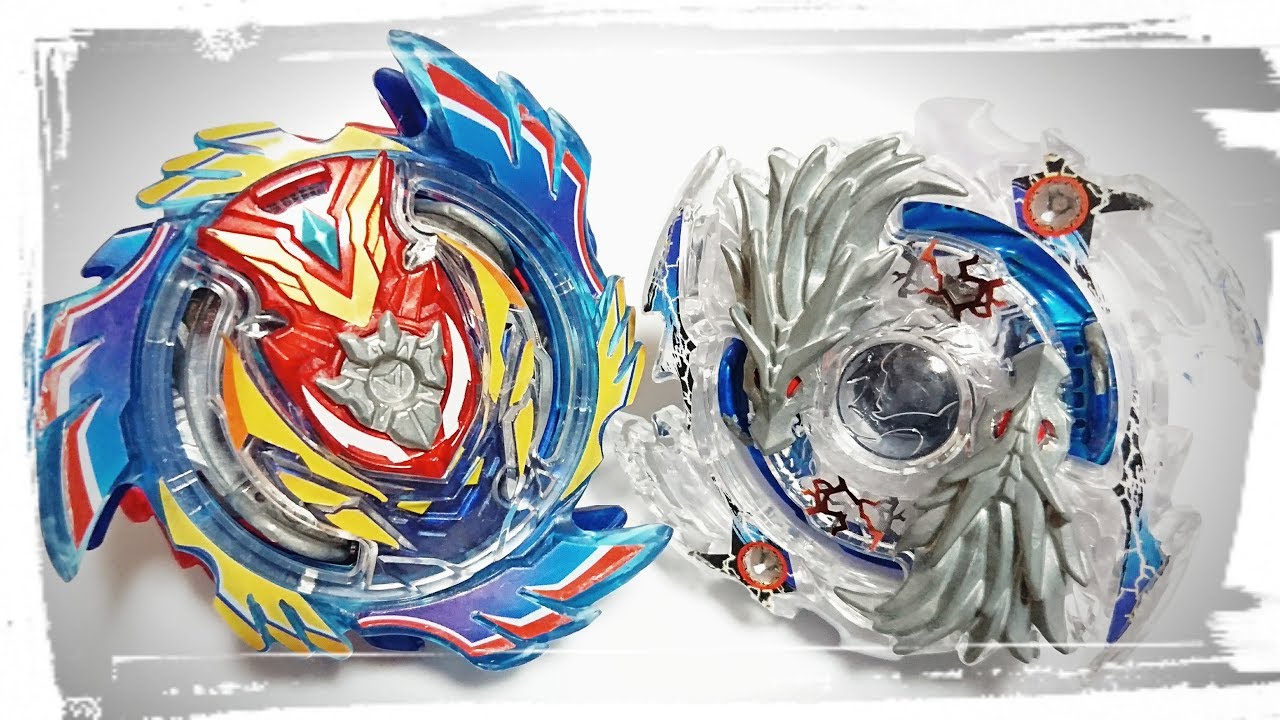 撃ゴッドヴァルキリー VS ロストロンギヌス ベイブレードバースト