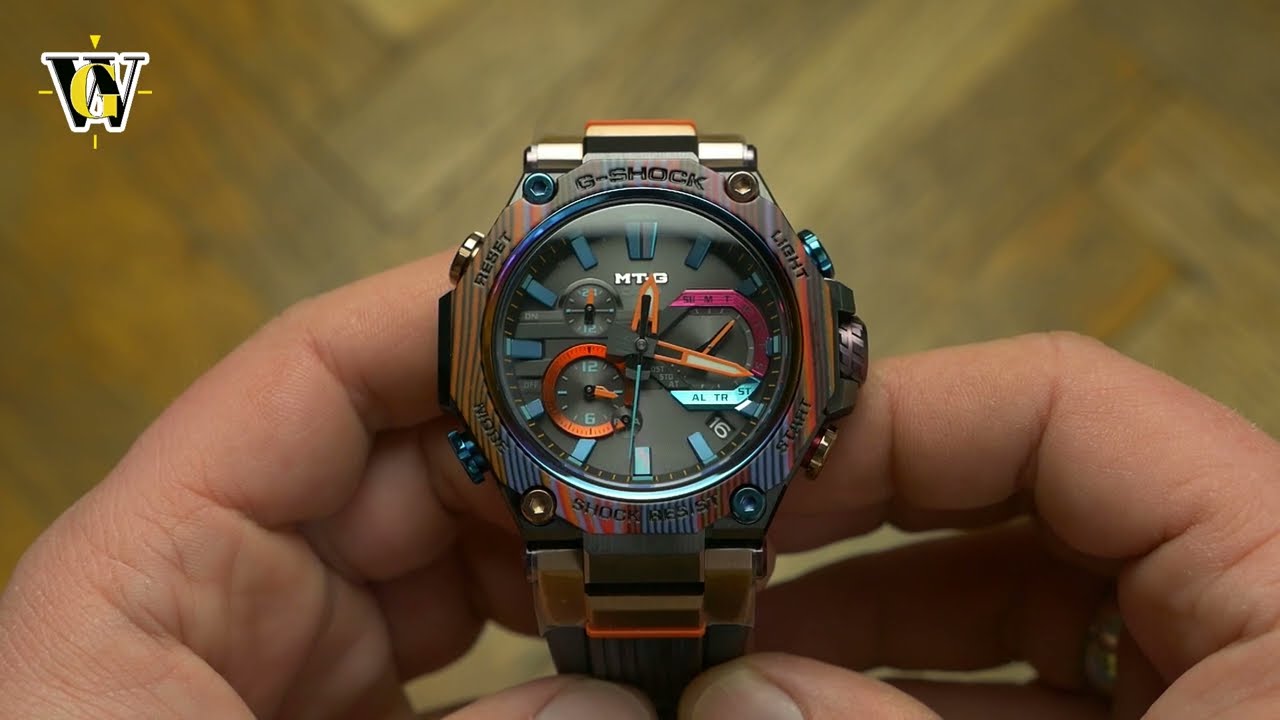 Happy Easter with a colorful G-Shock - MTG-B2000 Rainbow Mountain