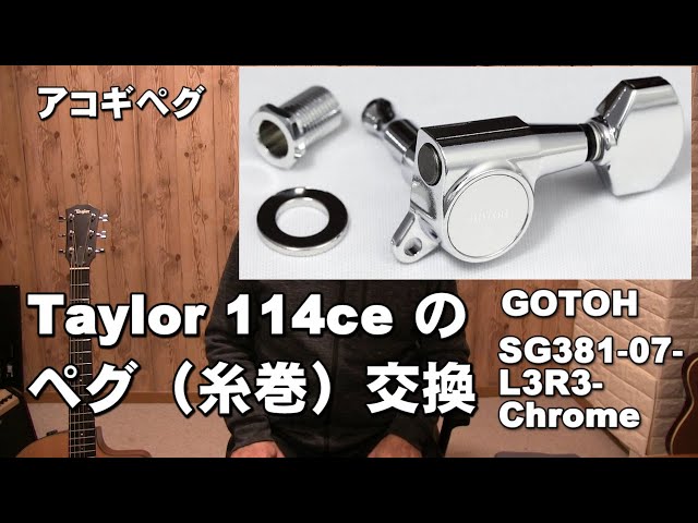 Taylor 114ce Gotoh マグナムロック付 Taylor 114ce Gotoh マグナム