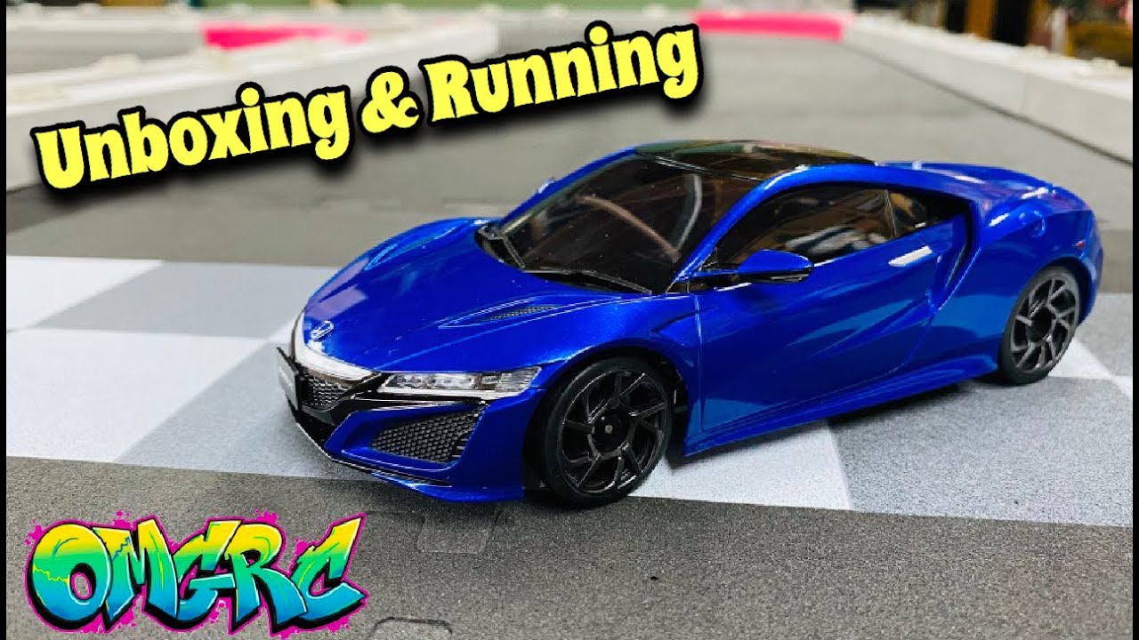 Kyosho 32322BL-B MINI-Z RWD NSX Nouvelle Blue Pearl RS OMGRC.com