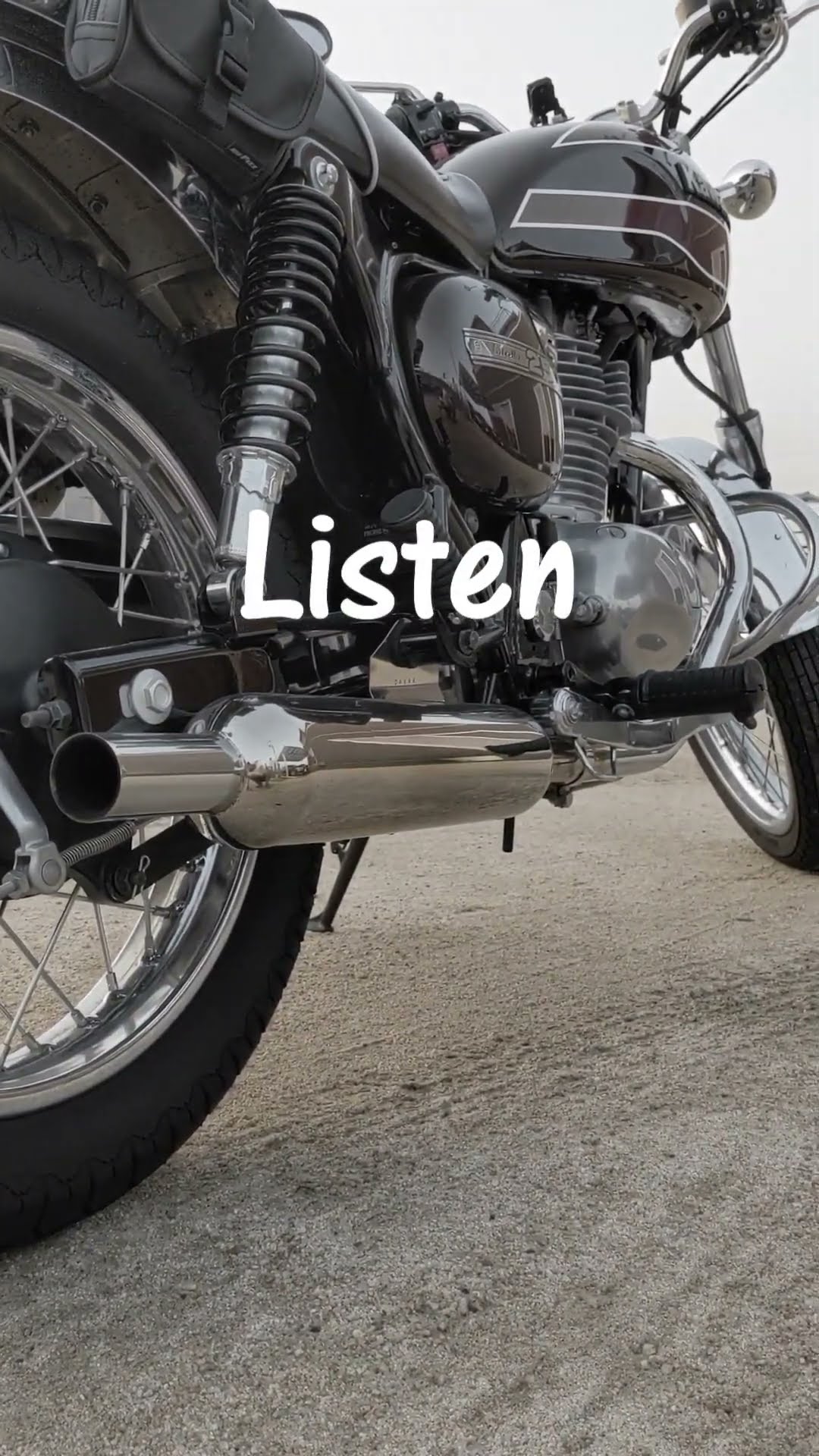 大和ステンレス マフラー 中音 新品エキパイ付 エストレヤ 250TR