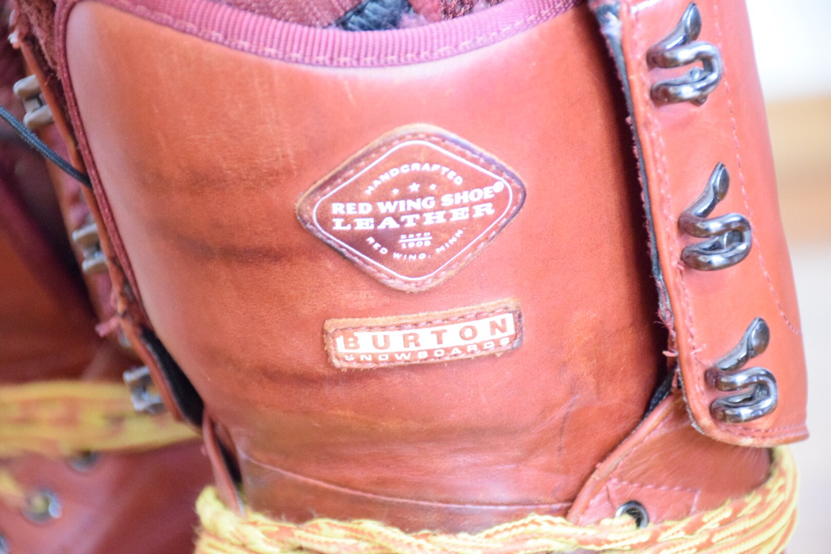 BURTON X RED WINGコラボブーツ【メンテナンスしてみた】 - わさびブログ