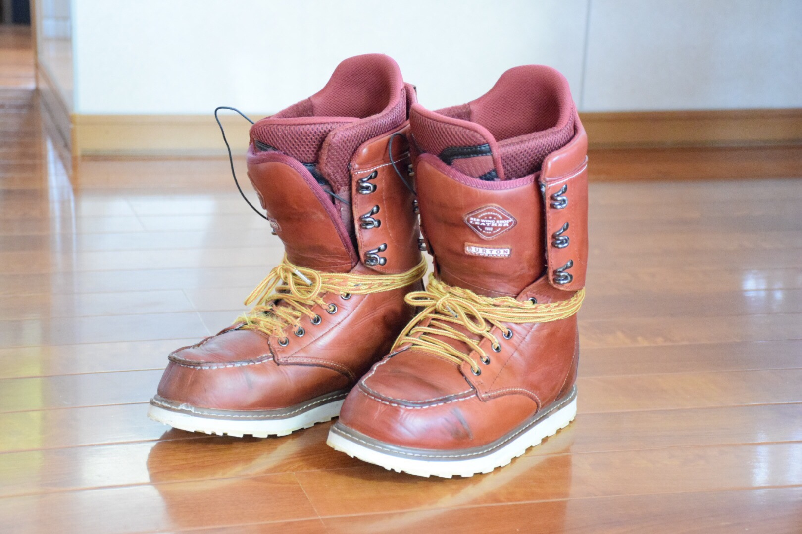 BURTON X RED WINGコラボブーツ【メンテナンスしてみた】 - わさびブログ