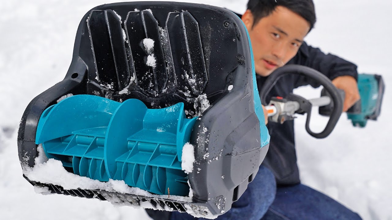 マキタ沼】除雪マシンがやってきた！【SN400MP】 - わさびブログ