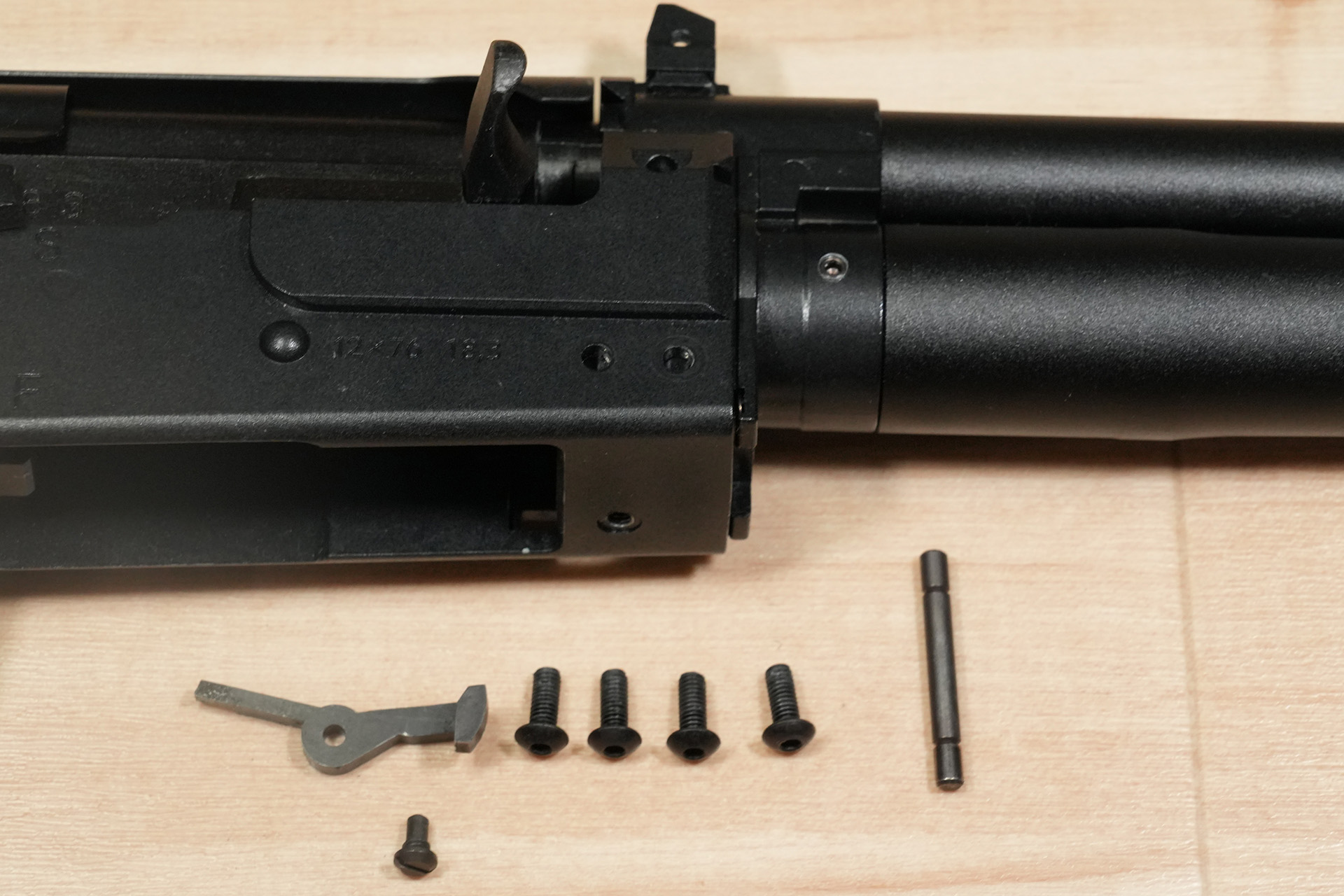 東京マルイ サイガ12K用カスタムパーツ、FCW ショートアウターバレルと