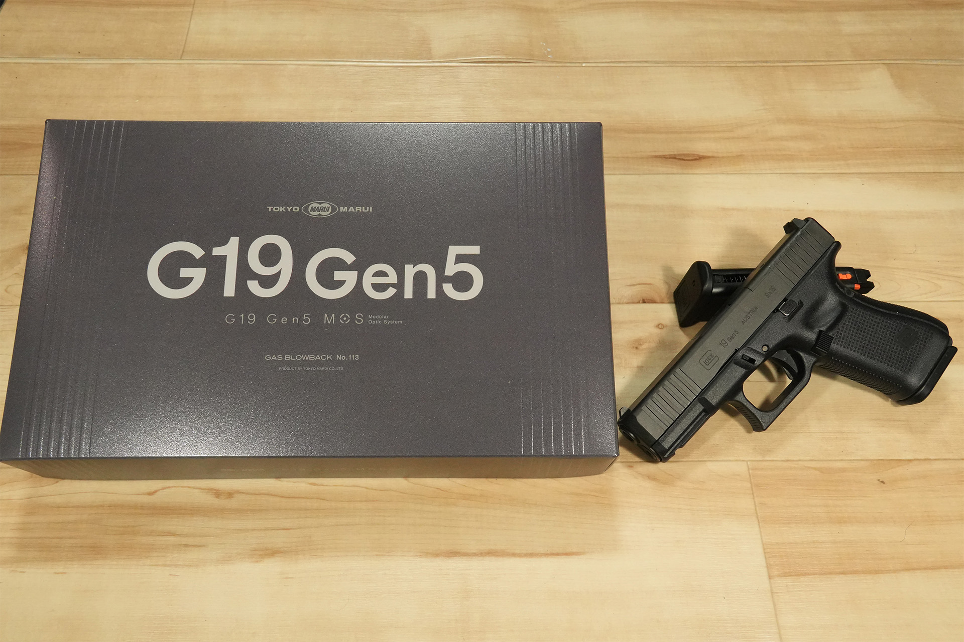 東京マルイ G19 Gen5 MOS ガスブローバックハンドガンのレビュー