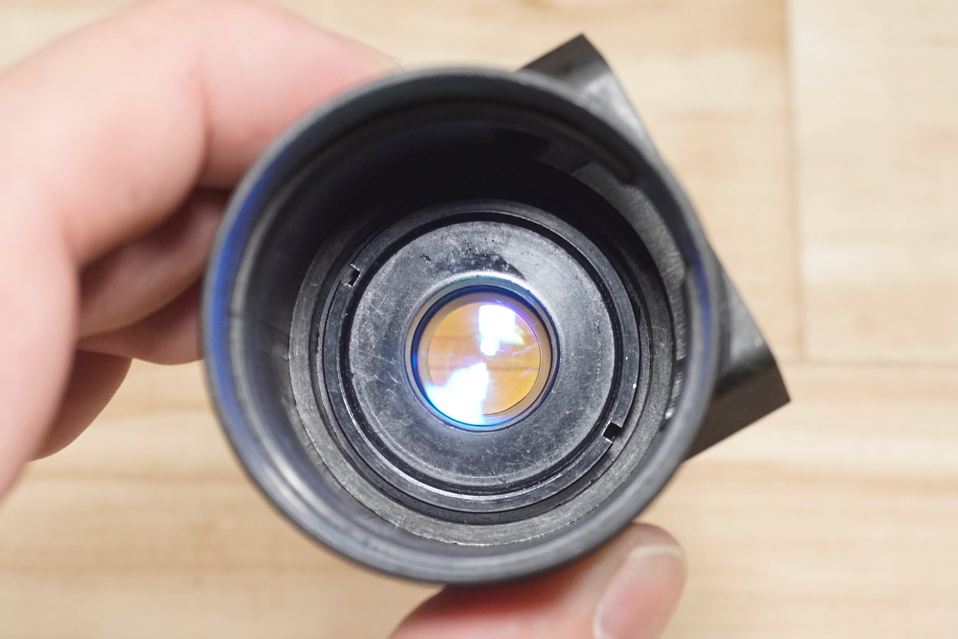 単眼ナイトビジョン、G14の分解レビュー（増倍管無し、軽量レンズ