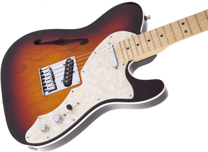 Fホールを持ったエレガントなテレ》テレキャスター・シンラインの特徴