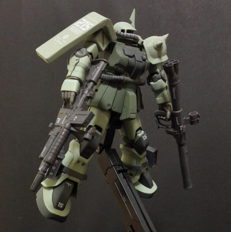 GUNDAM FIX FIGURATION ZEONOGRPHY #3005a ザクIIF2型(グリーン