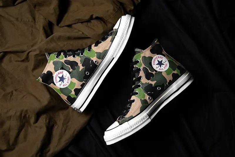 コンバースCT70に迷彩の雄「カモフラ / 83カモ」がついに登場