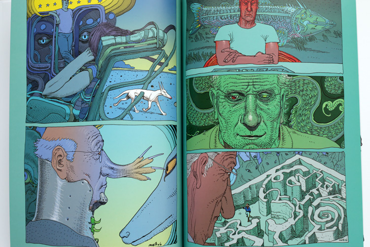 Moebius Library : Inside Moebius Part 3 Art Book Review - Halcyon